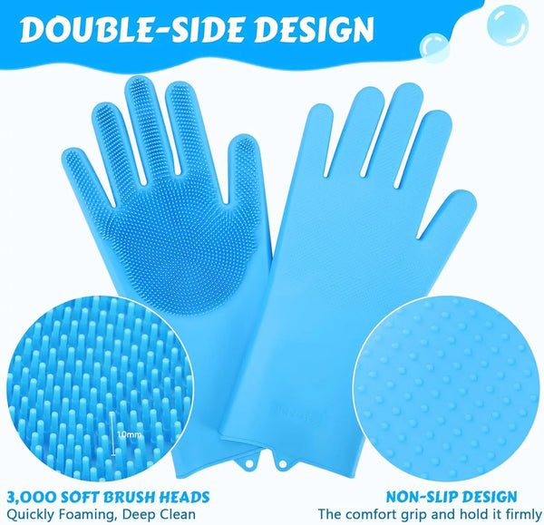 Soft Silicone Pet Grooming Glove